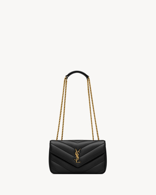 Saint Laurent Loulou Small in Matelassé Lambskin