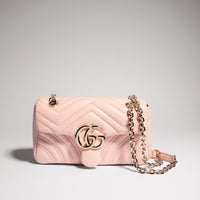 light pink leather