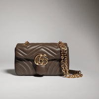 dark taupe leather