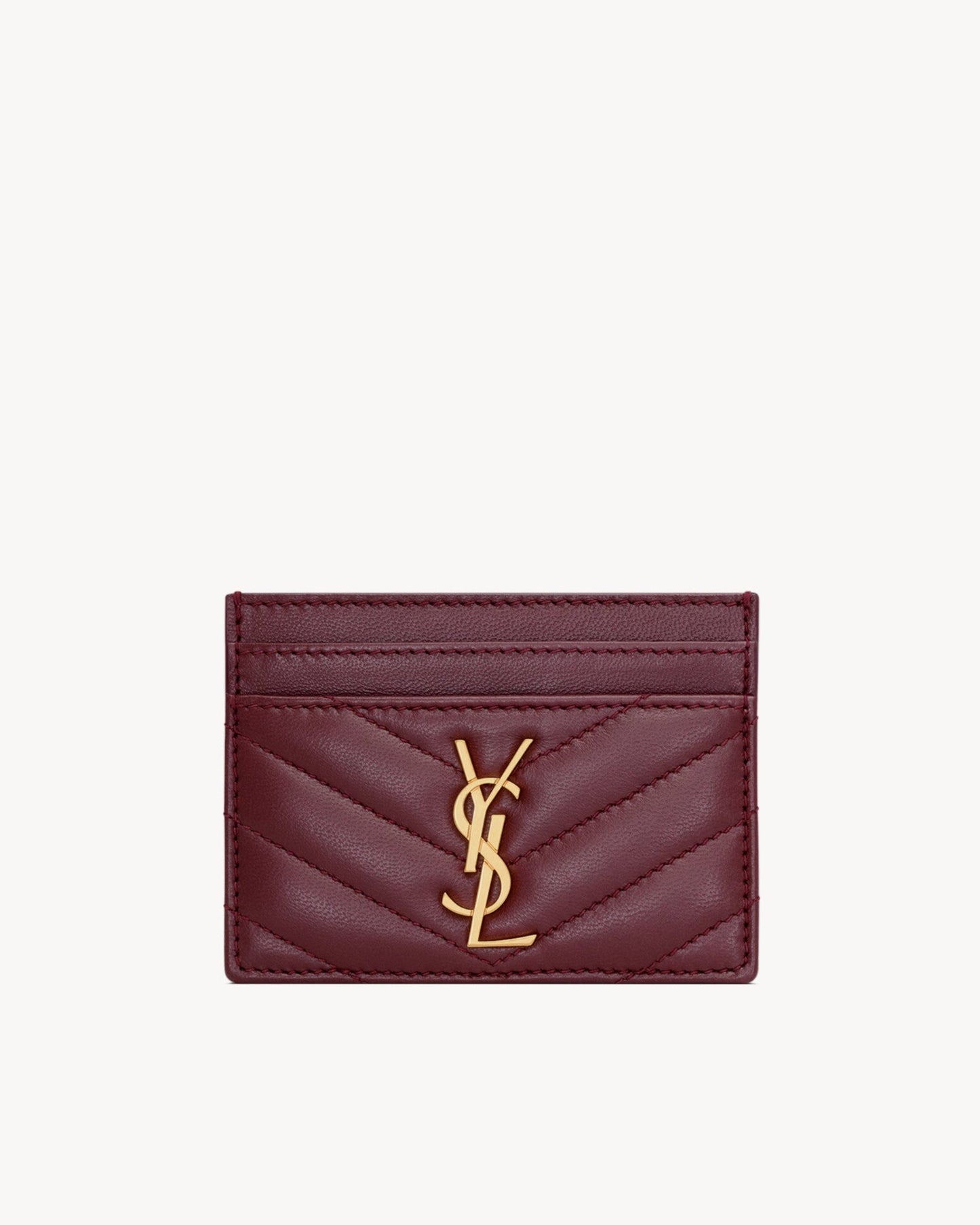 CASSANDRE card case in lambskin