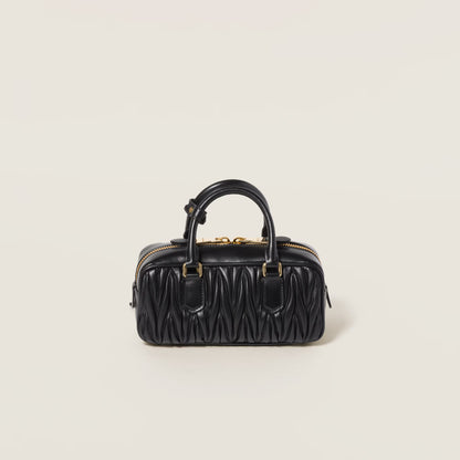 Miu Miu Arcadie Matelassé Nappa Leather Bag