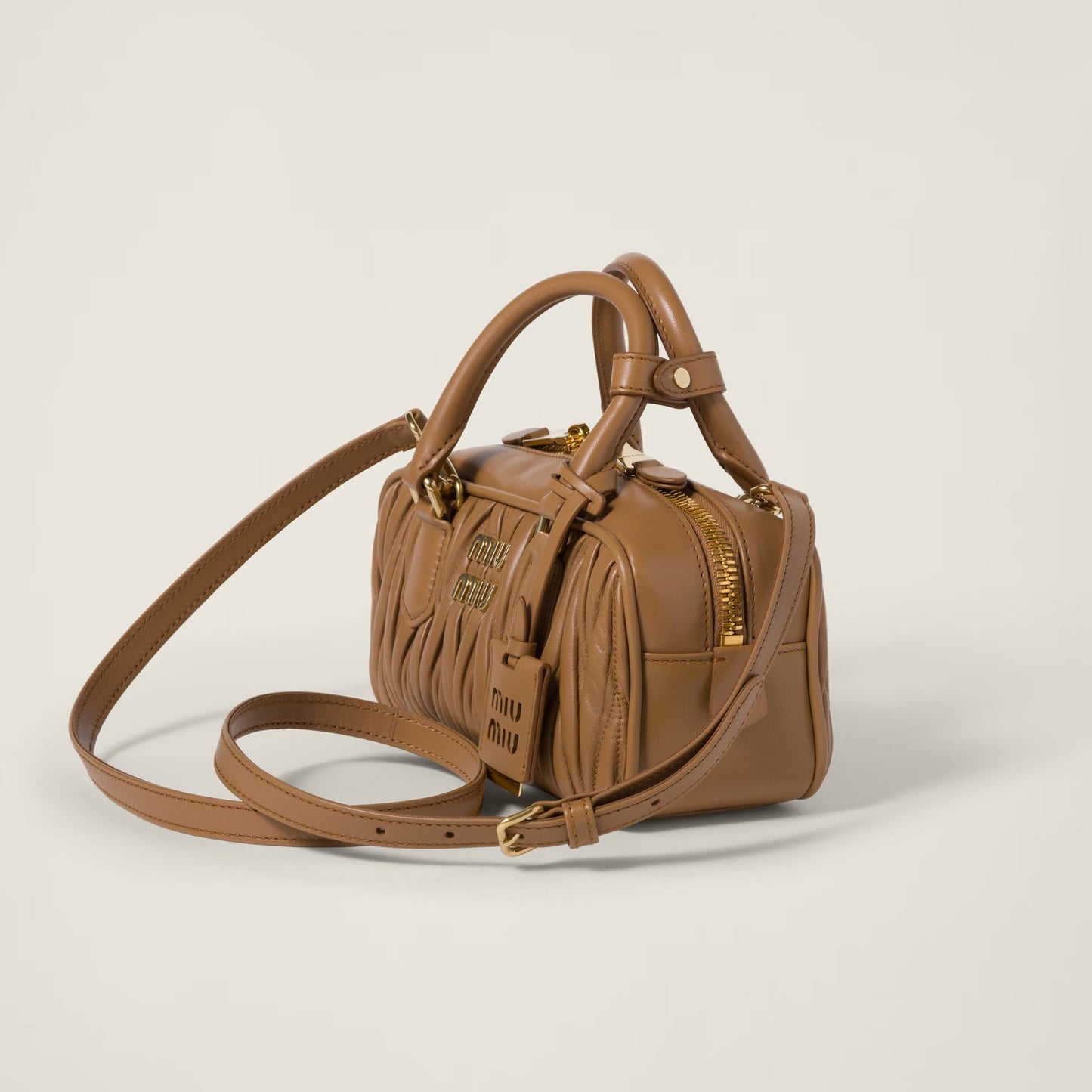 Miu Miu Arcadie Matelassé Nappa Leather Bag