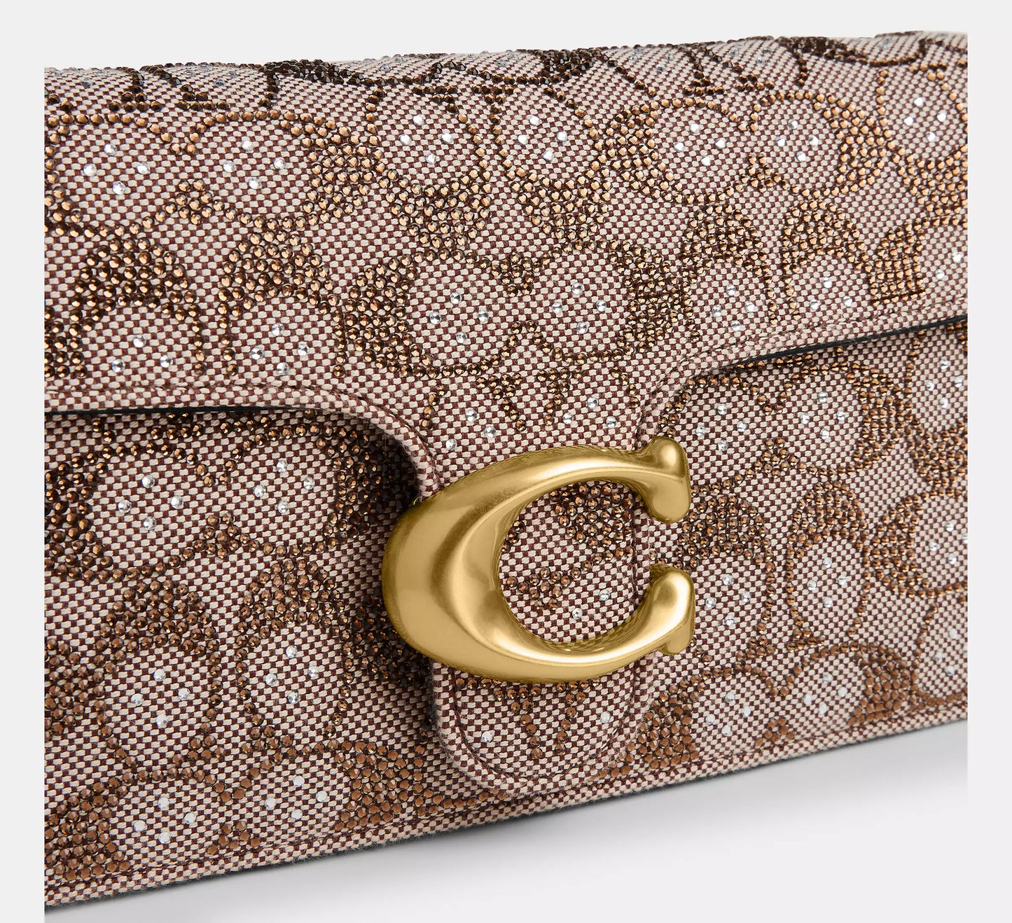 Coach Tabby Shoulder In Crystal Signature Jacquard