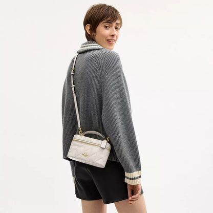 Coach Rainer Crossbody Bag 18 With Quilting