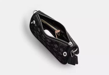 Coach Swinger Bag 20 Crystal Signature Jacquard