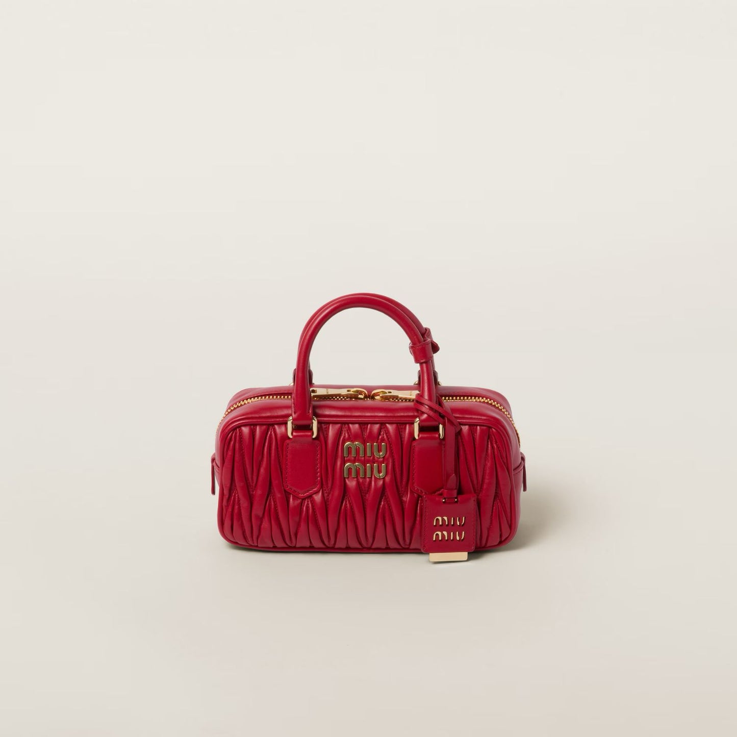 Miu Miu Arcadie Matelassé Nappa Leather Bag