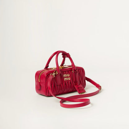 Miu Miu Arcadie Matelassé Nappa Leather Bag