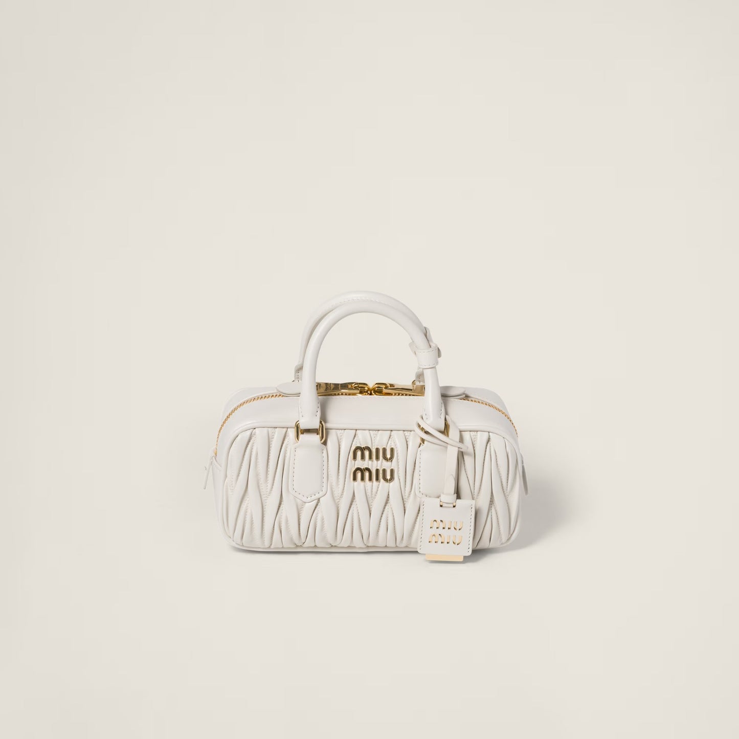 Miu Miu Arcadie Matelassé Nappa Leather Bag