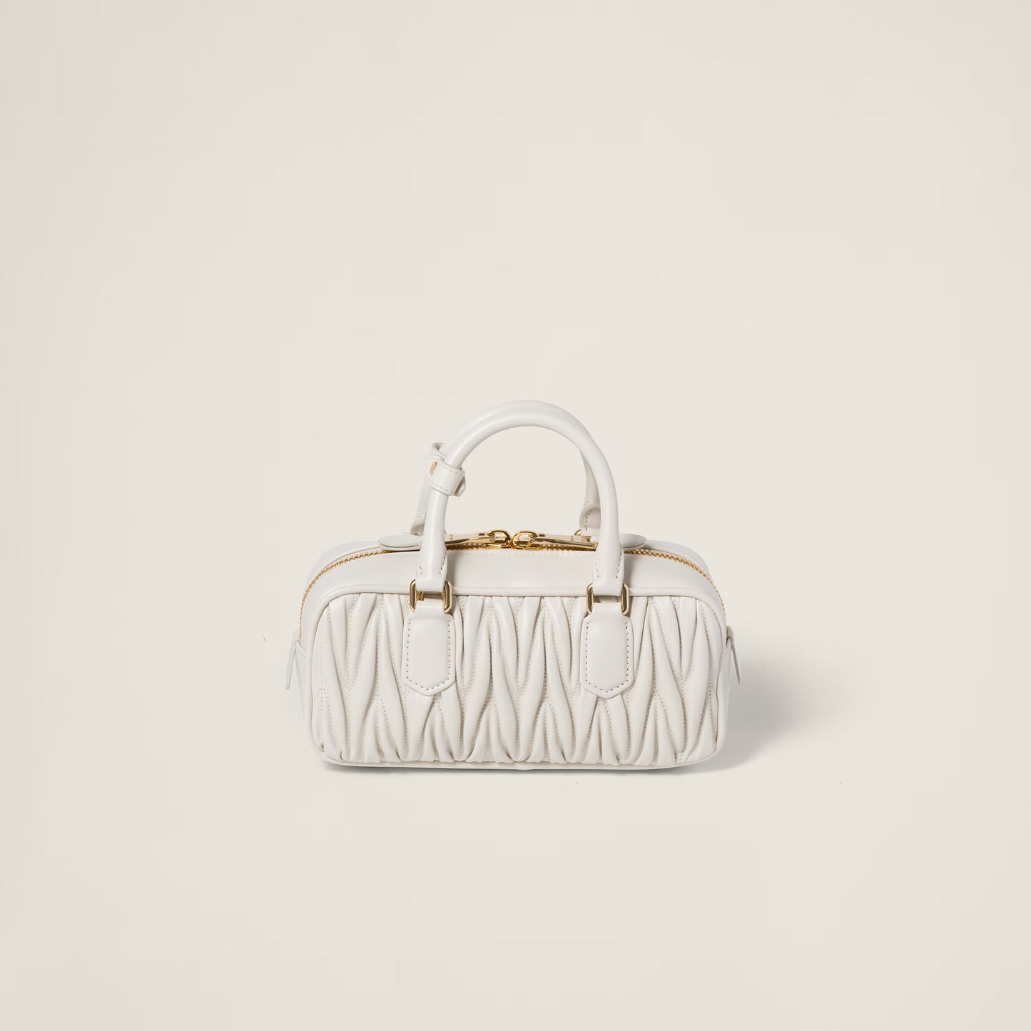 Miu Miu Arcadie Matelassé Nappa Leather Bag
