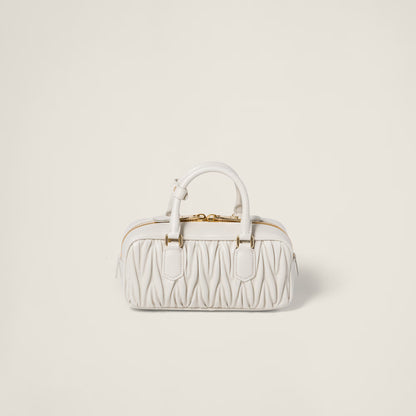 Miu Miu Arcadie Matelassé Nappa Leather Bag