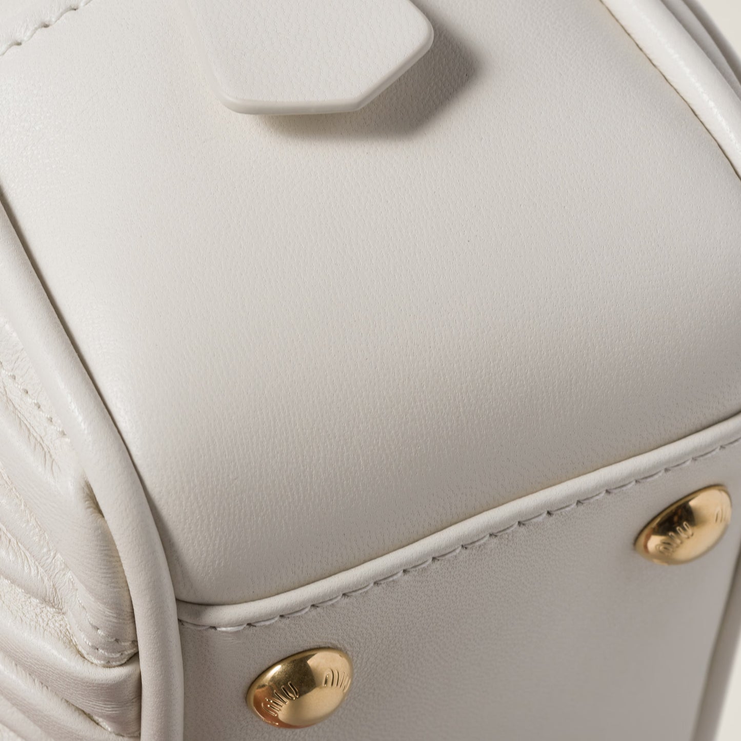 Miu Miu Arcadie Matelassé Nappa Leather Bag